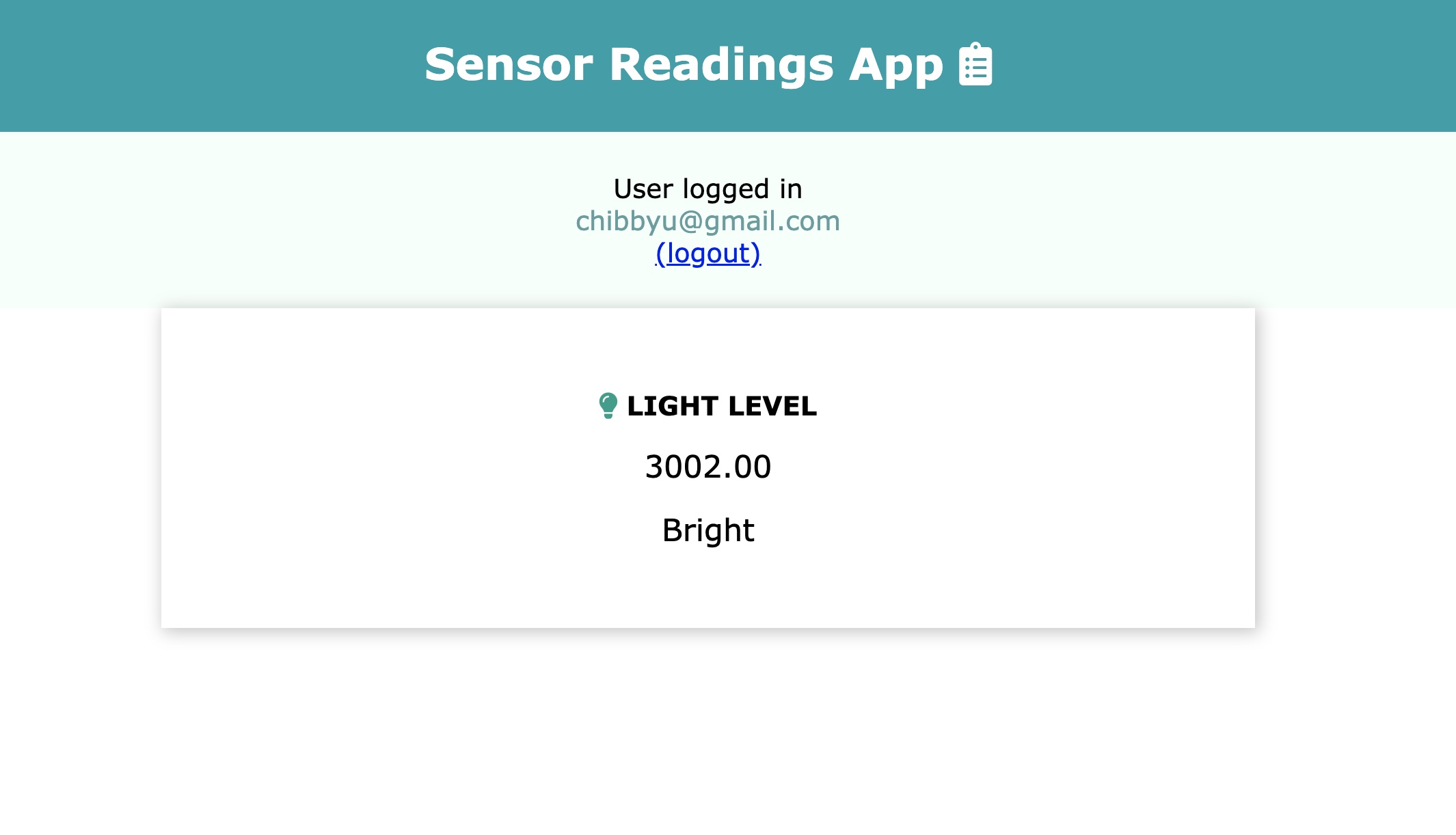 Sensor App